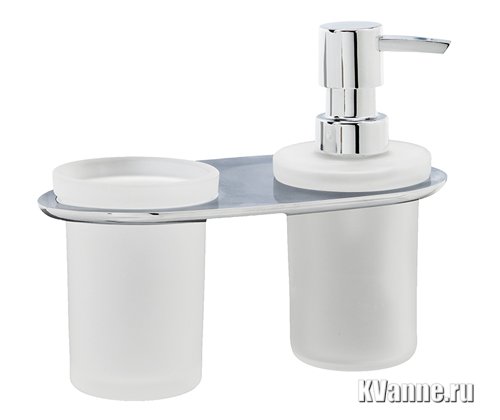 Держатель стакана и дозатора WasserKRAFT Kammel K-8389