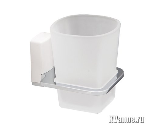 Подстаканник одинарный WasserKRAFT Leine К-5028WHITE