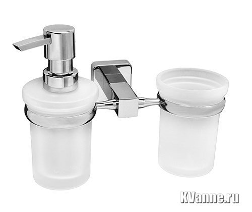 Держатель стакана и дозатора WasserKRAFT Lippe К-6589