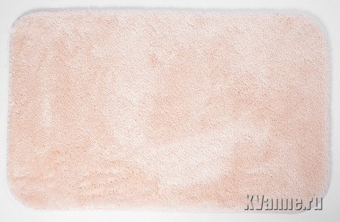 Коврик для ванной комнаты WasserKRAFT Wern Poweder pink 90x57