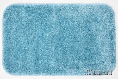 Коврик для ванной комнаты WasserKRAFT Wern Turquoise 90x57