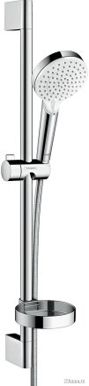 Стойка для душа с лейкой и мыльницей Hansgrohe Crometta Vario 65 (26553400)