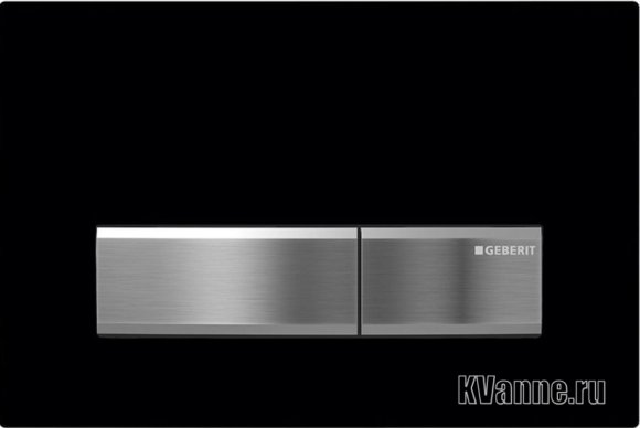 Кнопка смыва Geberit Sigma 50 черная