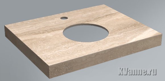Столешница Kerama Marazzi Canaletto 60 Риальто песочный лаппатированный