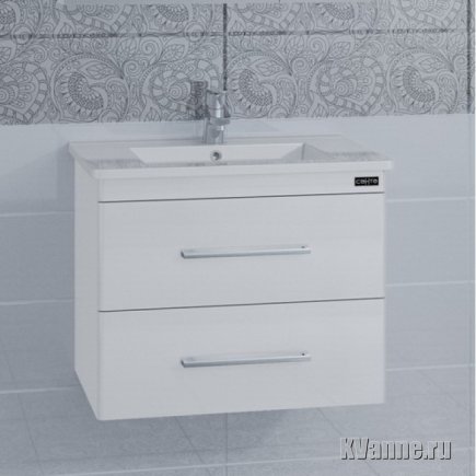 Тумба с раковиной СанТа Вегас 65 подвесная