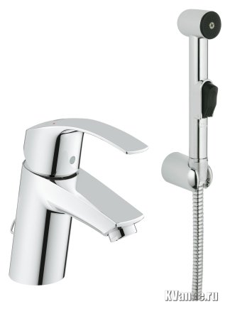 Сместель для раковины Grohe Eurosmart 23124002  с гигиеническим душем