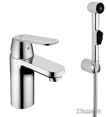 Смеситель для раковины Grohe Eurosmart Cosmopolitan с цепочкой