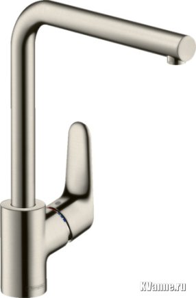 Смеситель для кухонной мойки Hansgrohe Focus 280, сталь 