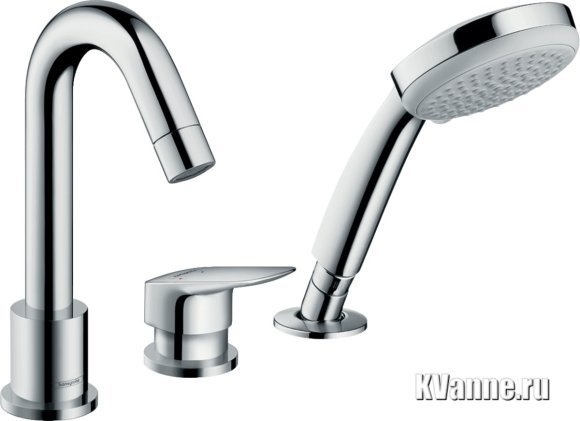 Смеситель Hansgrohe Logis 71313000 на борт ванны