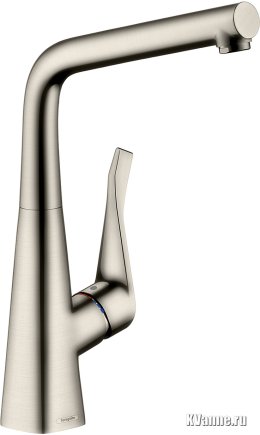 Смеситель для кухонной мойки Hansgrohe Metris, сталь