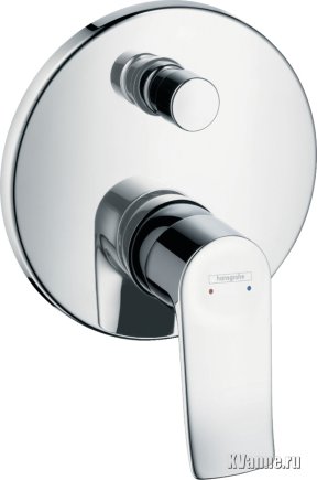 Смеситель Hansgrohe Metris 31493000 для ванны с душем с внутренней частью