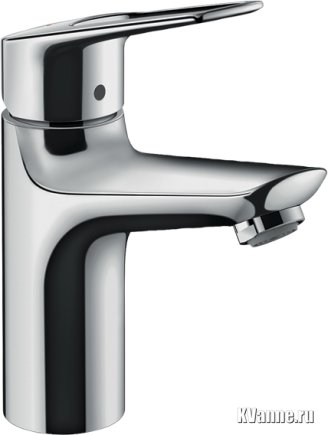 Смеситель для раковины Hansgrohe Novus Loop 100 со сливным гарнитуром