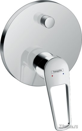 Смеситель Hansgrohe Novus Loop 71345000 для ванны с душем с внутренней частью