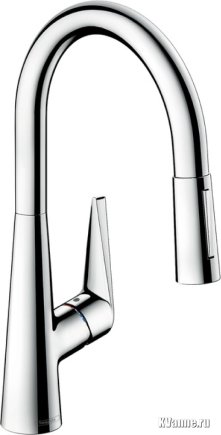 Смеситель для кухонной мойки Hansgrohe Talis S New с вытяжным изливом