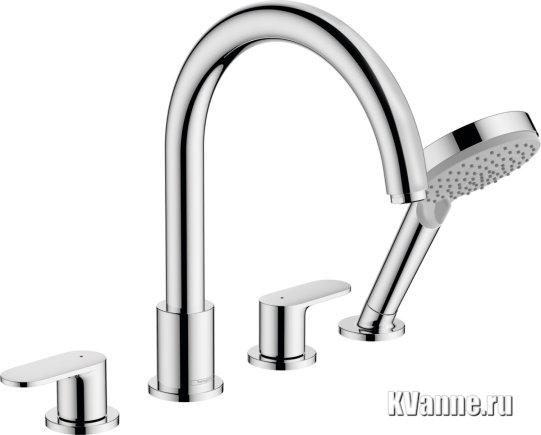 Смеситель Hansgrohe Vernis Blend 71456000 на борт ванны