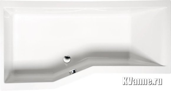 Акриловая ванна ALPEN Versys (170х85) L