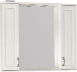 Зеркало-шкаф Style Line Олеандр-2 90/С рельеф пастель