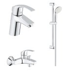 Набор смесителей Grohe Eurosmart 124446 (3 в 1)