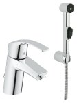 Сместель для раковины Grohe Eurosmart 23124002  с гигиеническим душем