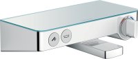 Смеситель для ванны термостатический Hansgrohe ShowerTablet Select 300, белый/хром