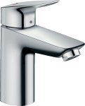 Смеситель для раковины Hansgrohe Logis CoolStart 71102000 с донным клапаном