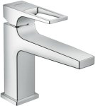 Смеситель для раковины Hansgrohe Metropol 110 со сливным гарнитуром, рукоятка-петля