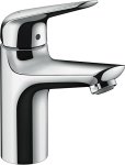 Смеситель для раковины Hansgrohe Novus 100 со сливным гарнитуром