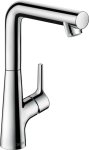 Смеситель для раковины Hansgrohe Talis S 210 со сливным гарнитуром и поворотным изливом