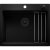 Кухонная мойка Blanco Etagon 6 Black Edition Черная