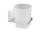 Подстаканник одинарный WasserKRAFT Leine К-5028WHITE