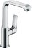 Смеситель для раковины Hansgrohe Metris 31187000 с донным клапаном